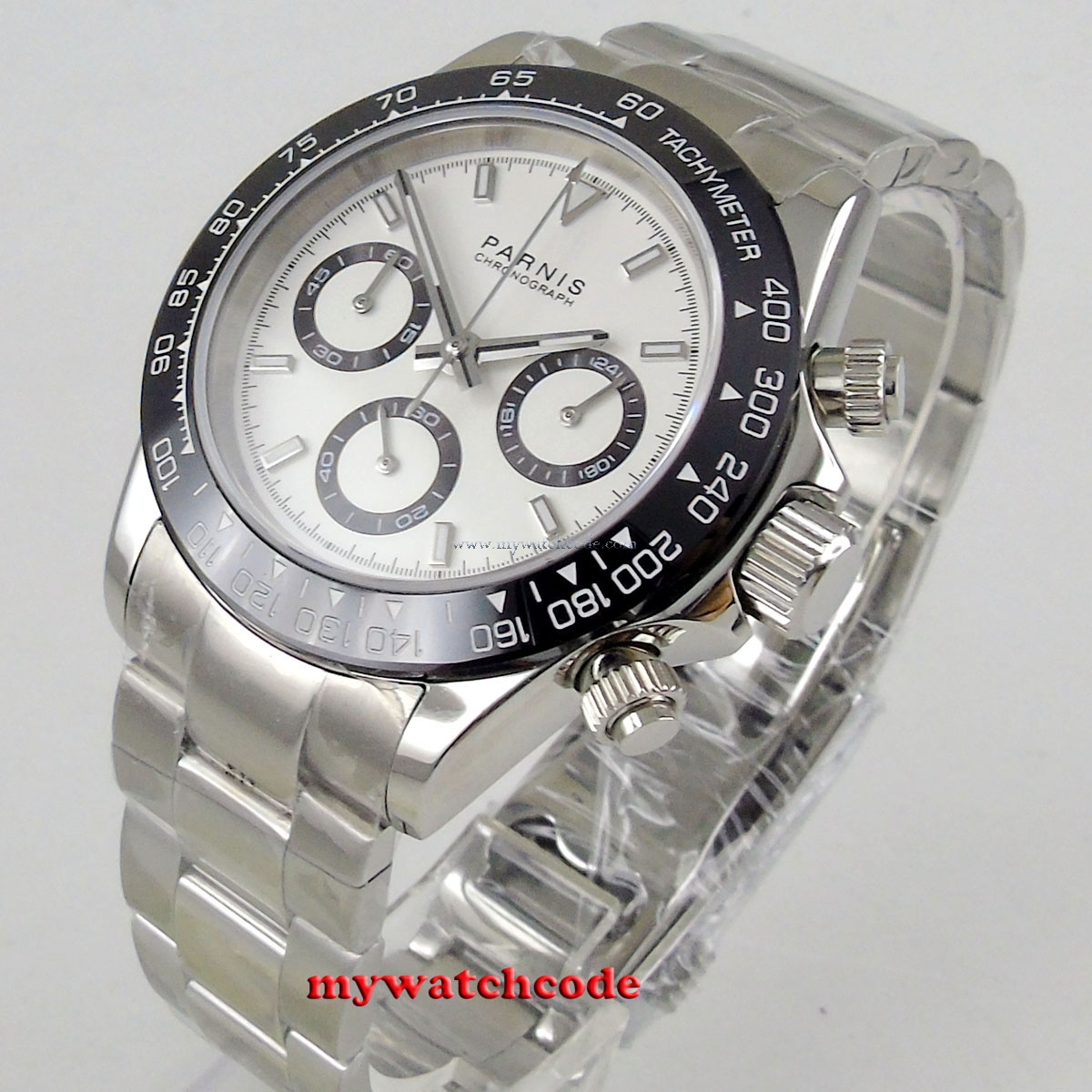 Parnis chronograph outlet daytona